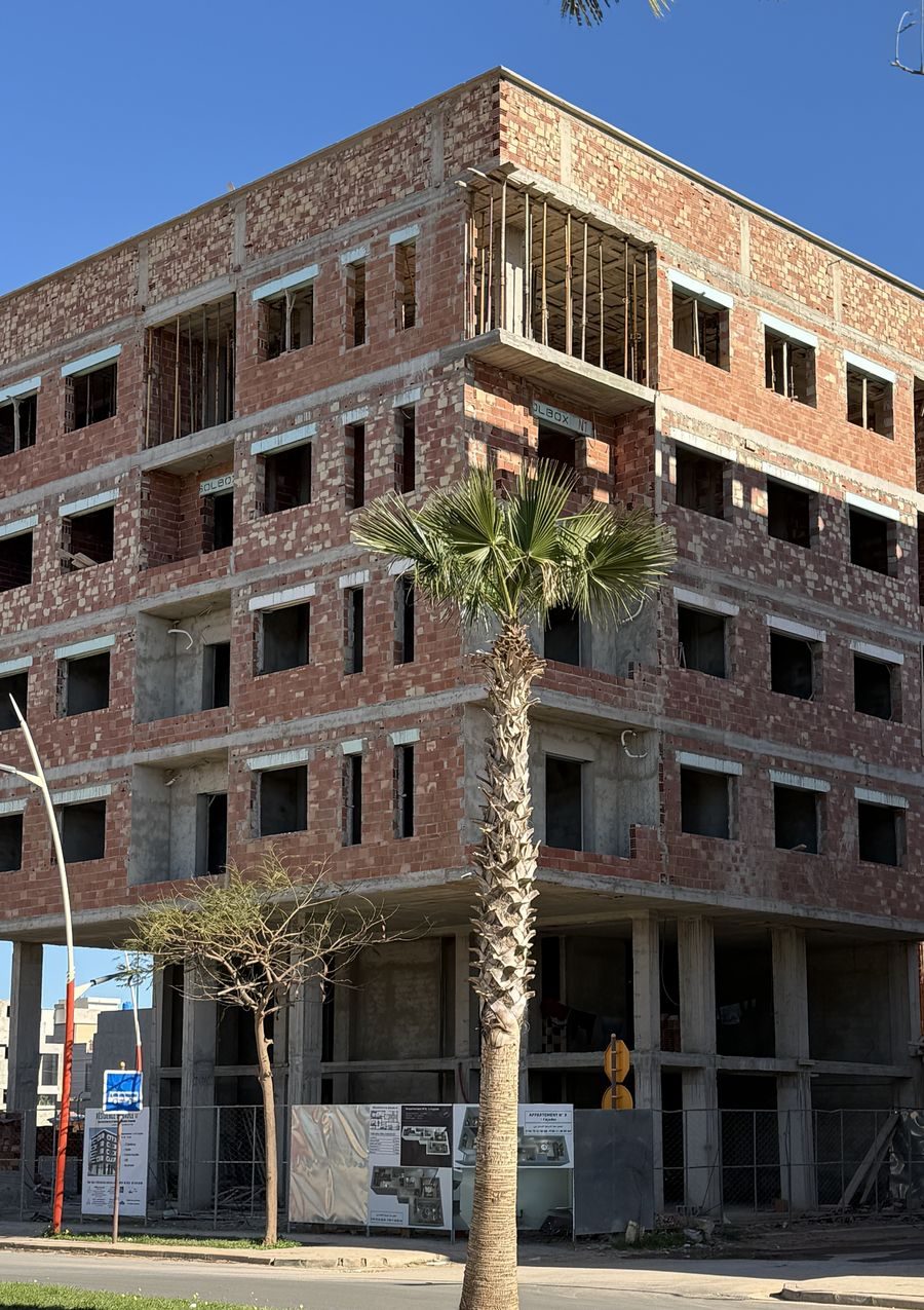 Chantier La Gaule II — fondations et gros œuvre