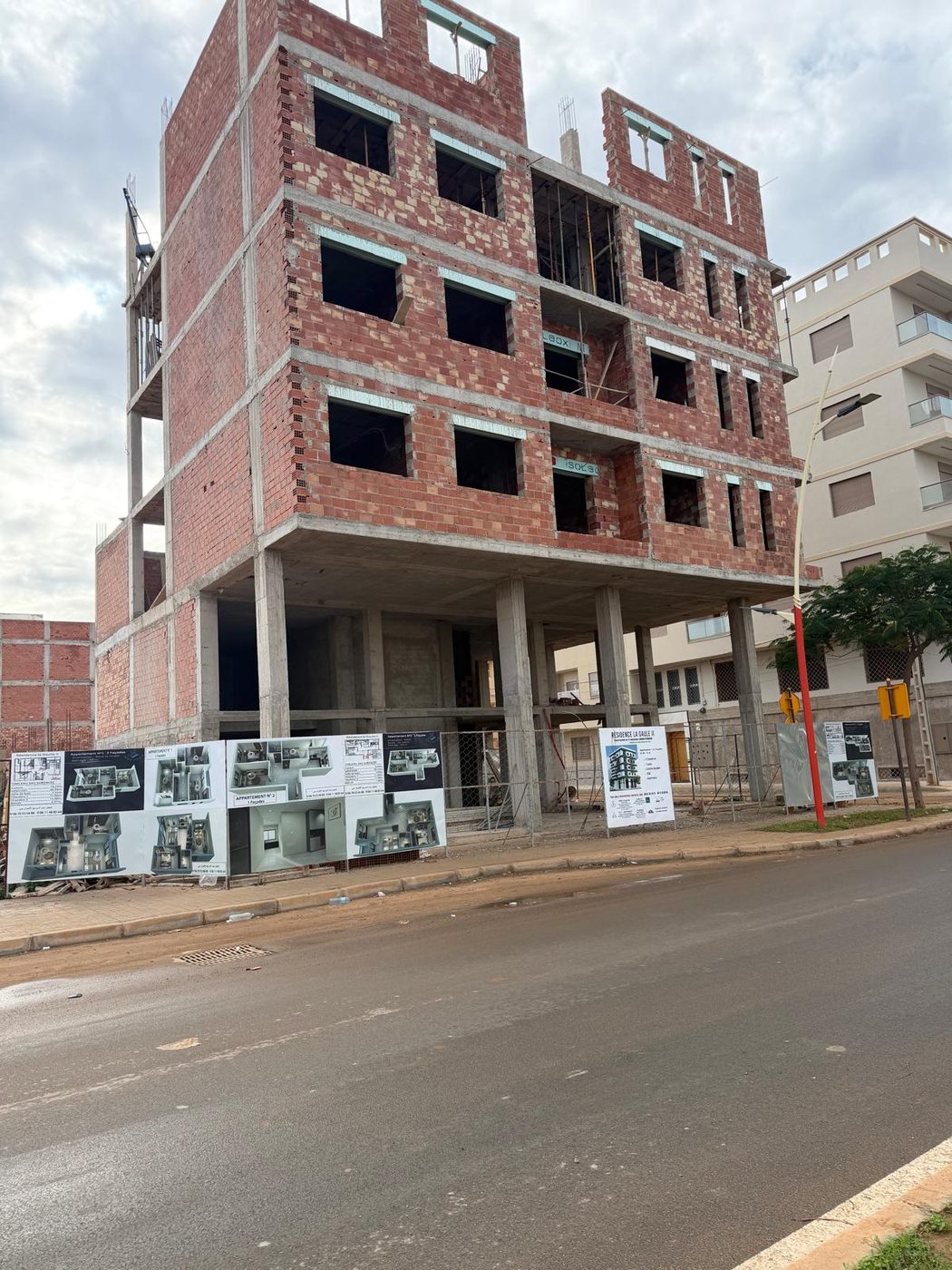 Chantier La Gaule II — finitions en cours